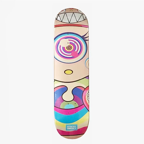 Yoshitomo Nara Skateboard Maple Board Home Wall Decor Untitled Dots Flying Dob - Picture 16 of 17