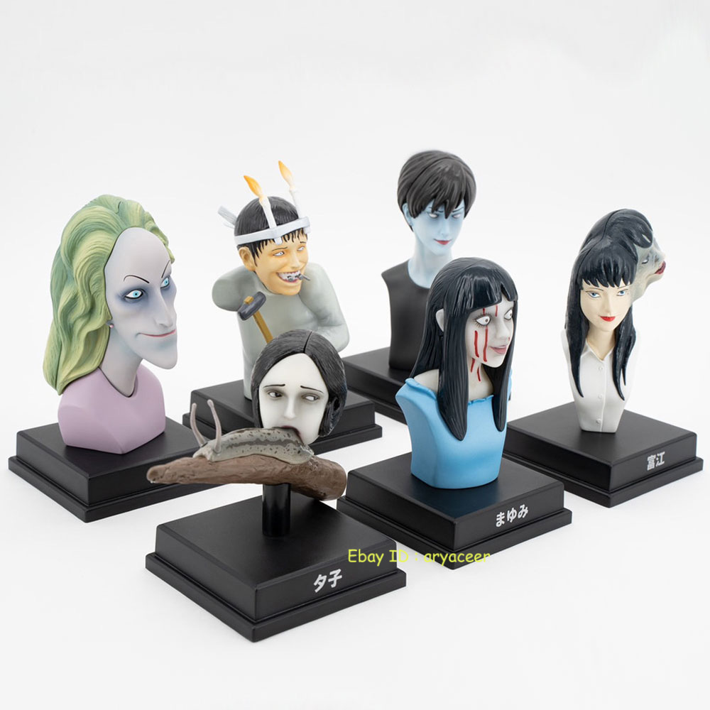 Modellino statuina Unbox Junji Ito Blind Box serie vinile colorato in magazzino - Foto 10 di 10