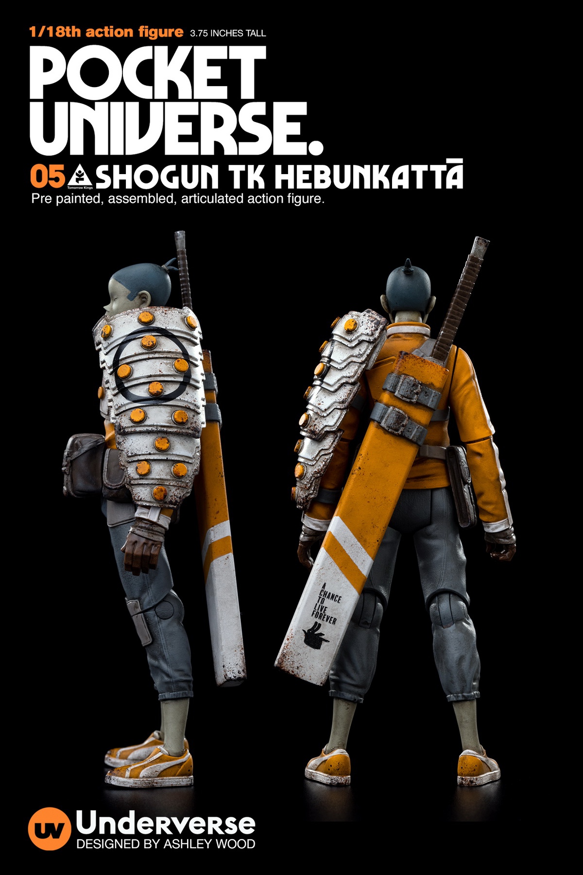 Underverse 1/18 TOMORROW KINGS TK HEBUNKATTā-TENDāDESU Figure INSTOCK - Picture 13 of 14