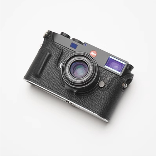 Retro Genuine Real Leather Camera Bag Protect Case Cover Base Grip For Leica M11 - Picture 16 of 17