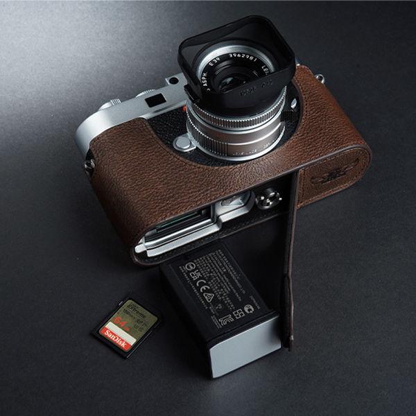 Genuine Real Leather Camera Bag Protective Case Cover Grip Holder For Leica M11 - Picture 26 of 30