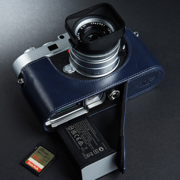 Genuine Real Leather Camera Bag Protective Case Cover Grip Holder For Leica M11 - Picture 30 of 30