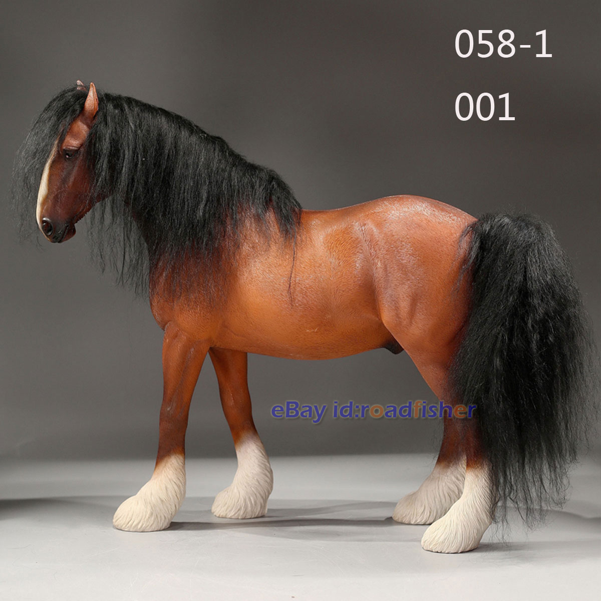 JXK Shire Horse 2.0 Resina 1/6 Figura Modelo Animal Colección Decoración Juguetes Regalo - Imagen 10 de 14