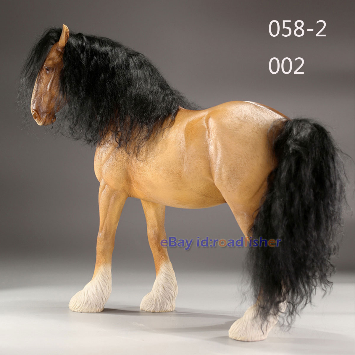 JXK Shire Horse 2.0 Resina 1/6 Figura Modelo Animal Colección Decoración Juguetes Regalo - Imagen 11 de 14