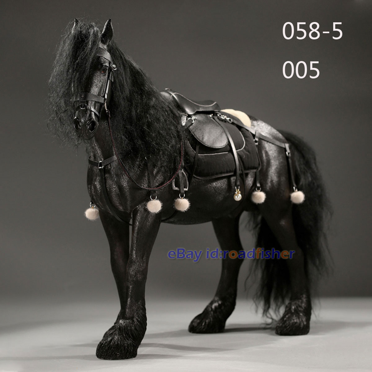 JXK 1/6 Comarca Caballo y Arnés Figura Modelo Animal Colección Decoración Juguetes Regalo - Imagen 27 de 27
