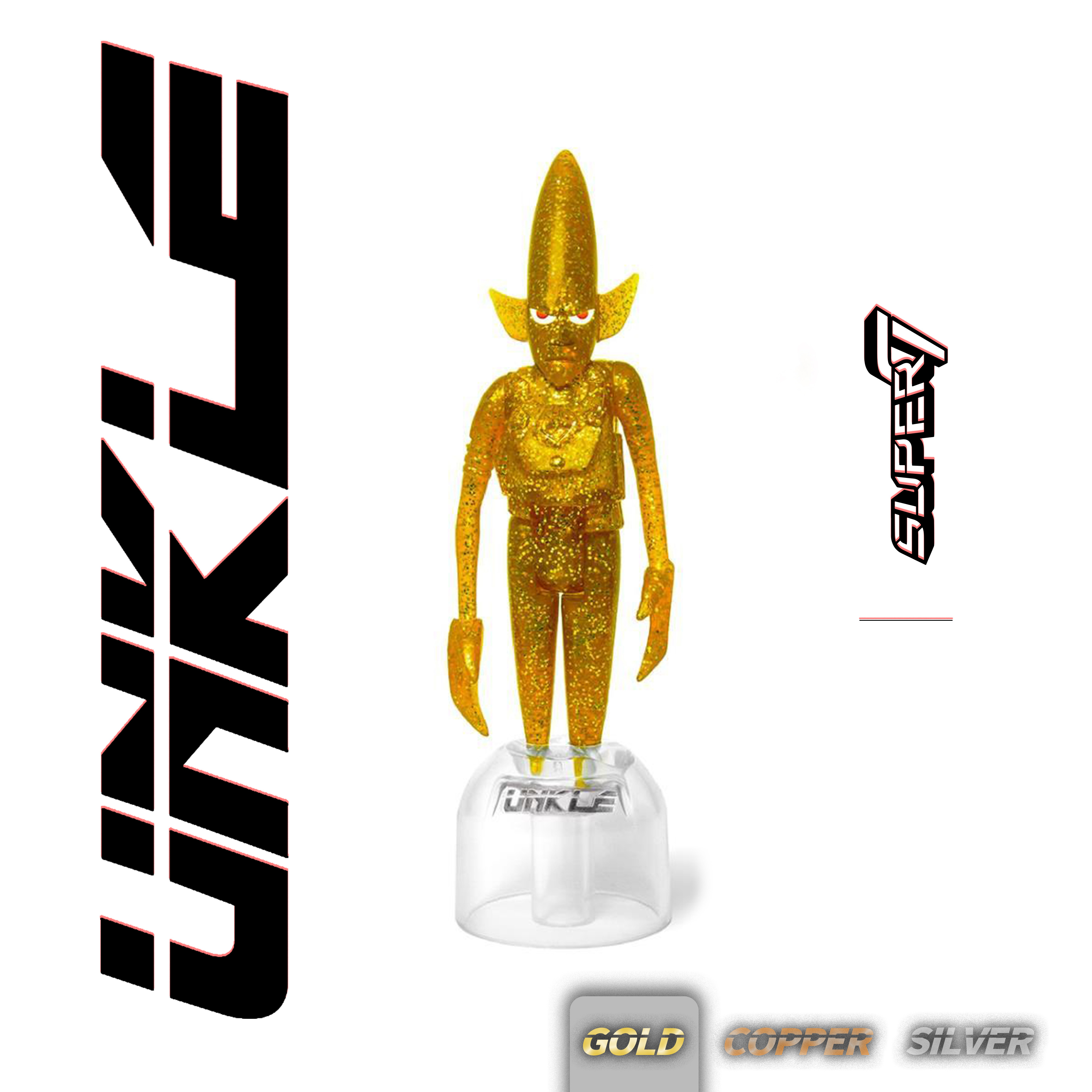 Super7 UNKLE Pointman ReAction Figure PVC Action Figure Designer 