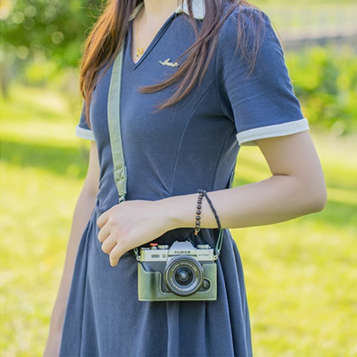 PU Leather Camera Bag Case Cover Base Belt For Fuji X-T30 X-T20 XT30II XT20 XT30 - Picture 27 of 30