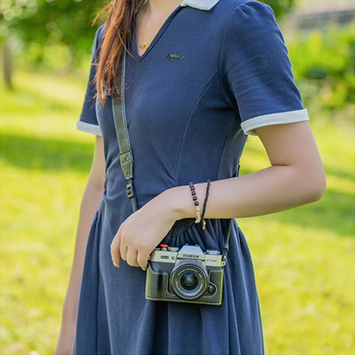 PU Leather Camera Bag Case Cover Base Belt For Fuji X-T30 X-T20 XT30II XT20 XT30 - Picture 29 of 30
