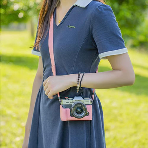 PU Leather Camera Bag Case Cover Base Belt For Fuji X-T30 X-T20 XT30II XT20 XT30 - Picture 30 of 30