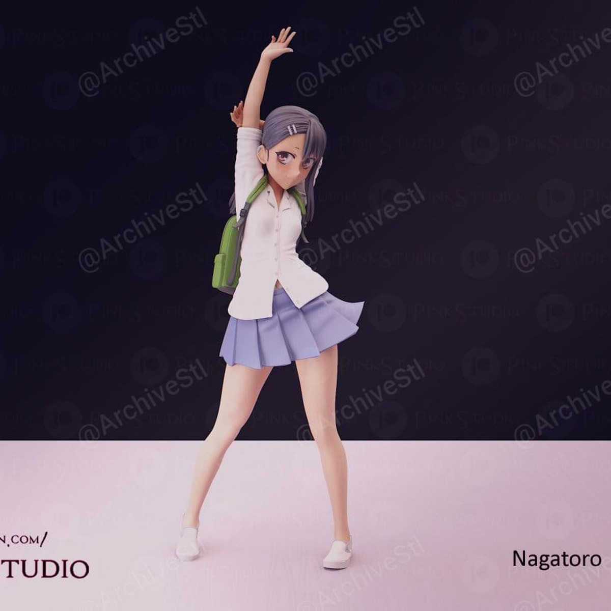 Ijiranaide Nagatoro-san Unassembled Unpainted 3D Printing Resin Model Kits