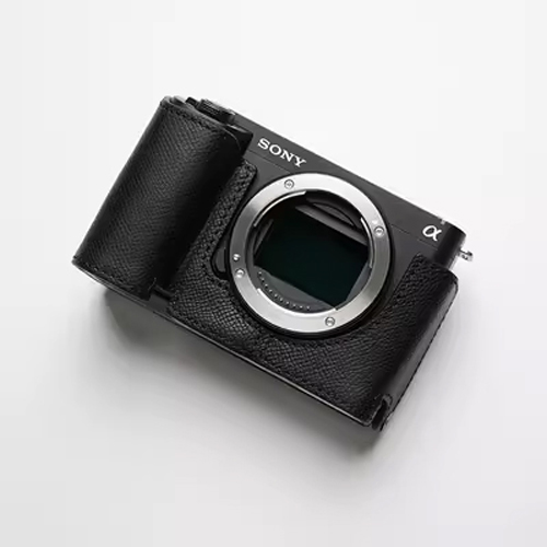 Genuine Real Leather Camera Bag Protect Case Cover Base For Sony ZVE1 ZV-E1 - Picture 31 of 34