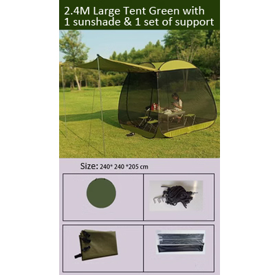 Outdoor Mosquito Net Garden Mesh Tent Folding Automatic Pop Outdoor Mosquito Net Garden Mesh Tent Folding Automatic Pop