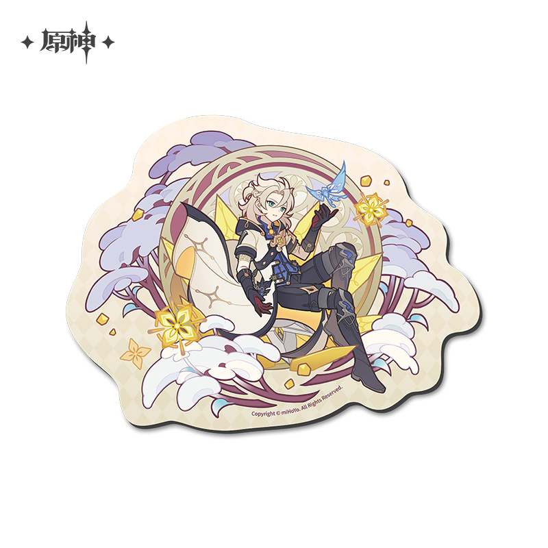 miHoYo Genshin Impact Mouse Alfombrilla Juego Alfombrilla Original Viento Flores Respiración - Imagen 2 de 7