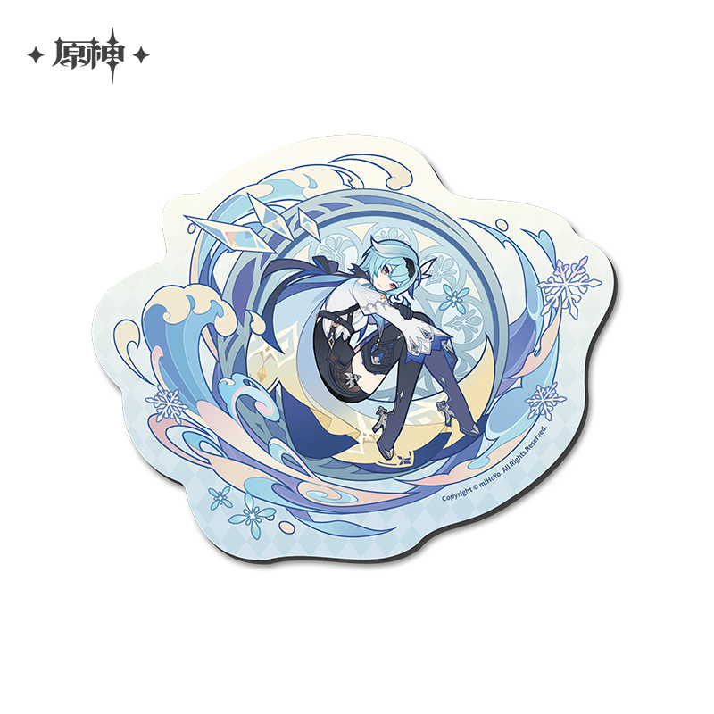 miHoYo Genshin Impact Mouse Alfombrilla Juego Alfombrilla Original Viento Flores Respiración - Imagen 7 de 7