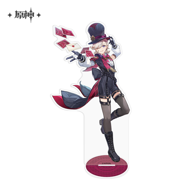 miHoYo Genshin Impact Freminet Lyney Lynette Acryl Stand Character 