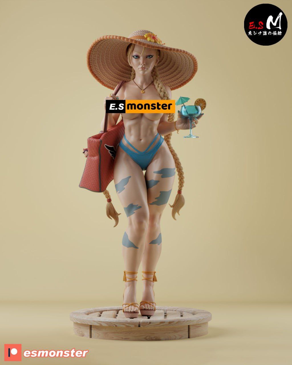 Cammy Bikini Unassembled Unpainted 3D Printing Resin Model Kits Garage Kits - Picture 22 of 24