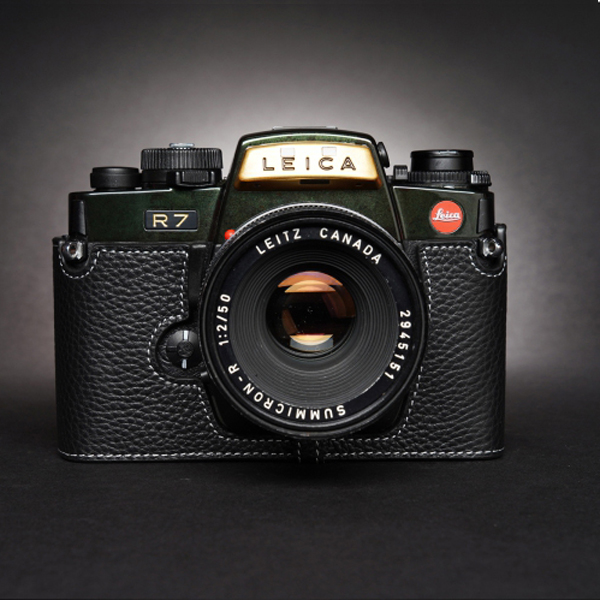 Genuine Real Leather Camera Bag Case Cover For Leica R6 R6II R6.2 R7 R5 R4 R3 - Picture 24 of 43