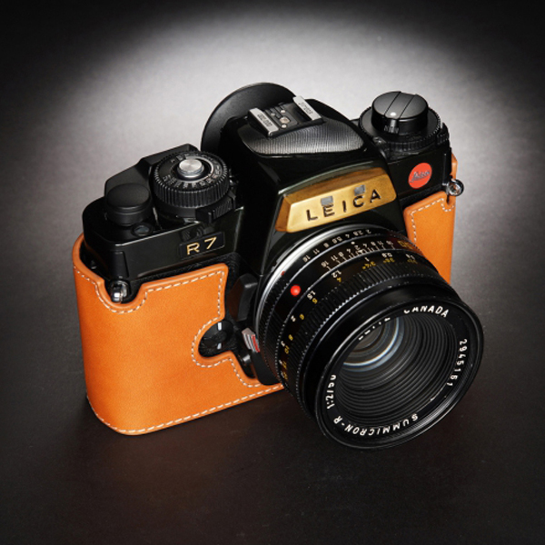 Genuine Real Leather Camera Bag Case Cover For Leica R6 R6II R6.2 R7 R5 R4 R3 - Picture 28 of 43