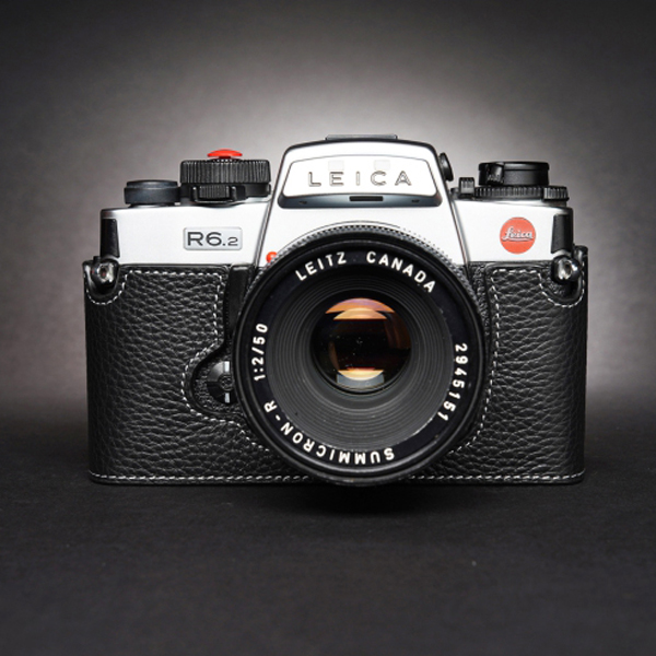 Genuine Real Leather Camera Bag Case Cover For Leica R6 R6II R6.2 R7 R5 R4 R3 - Picture 29 of 43