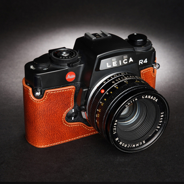 Genuine Real Leather Camera Bag Case Cover For Leica R6 R6II R6.2 R7 R5 R4 R3 - Picture 36 of 43