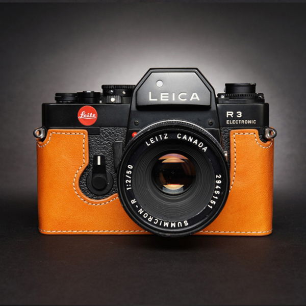 Genuine Real Leather Camera Bag Case Cover For Leica R6 R6II R6.2 R7 R5 R4 R3 - Picture 43 of 43