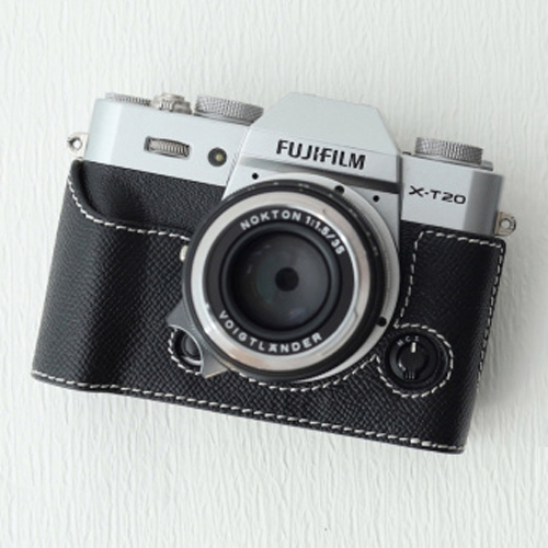 Leather Camera Bag Case Cover For Fujifilm Fuji XT5 X-T5 XT30 XT30II XT20 XT10 - Picture 19 of 22