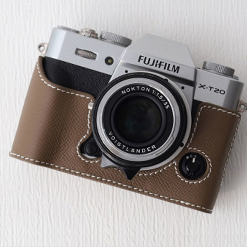 Leather Camera Bag Case Cover For Fujifilm Fuji XT5 X-T5 XT30 XT30II XT20 XT10 - Picture 21 of 22