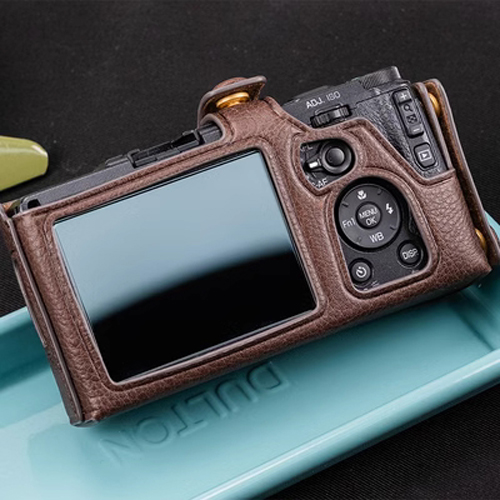 Vintage Genuine Real Leather Camera Bag Case Cover For Ricoh GR GR1 GR2 GR3 GR3X - Picture 15 of 17