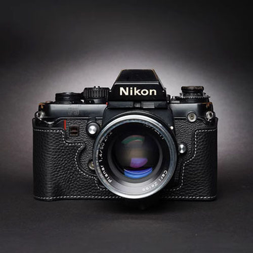 Genuine Leather Camera Bag Case Protect Cover Belt For Nikon F3 F3HP F3AF F3T - Picture 7 of 11