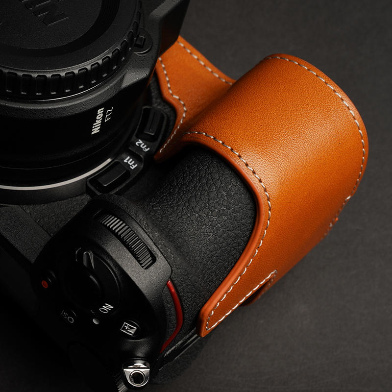 Real Leather Camera Bag Case Cover Grip Belt Strap For Nikon Z5 Z6 Z7 Z6II Z7II - Picture 23 of 24