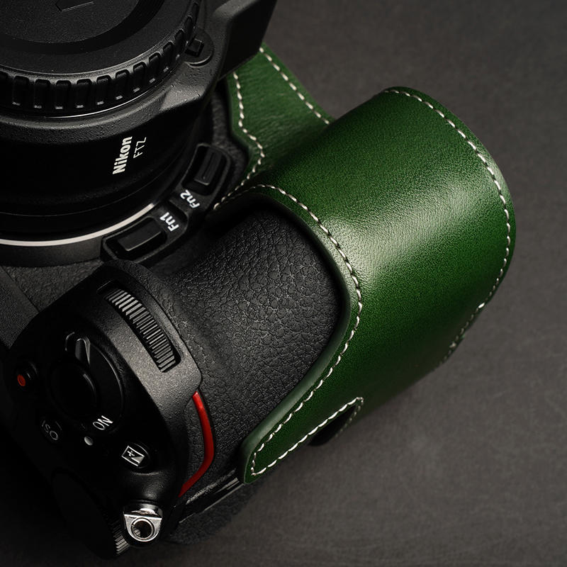 Real Leather Camera Bag Case Cover Grip Belt Strap For Nikon Z5 Z6 Z7 Z6II Z7II - Picture 24 of 24