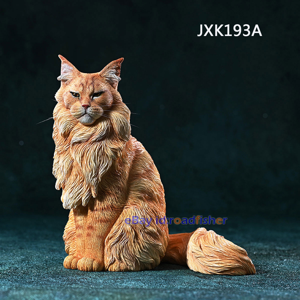 JXK 1/6 Maine Coon 2.0 Gato Modelo Mascota Figura Escena Decoración Colección Juguetes de Animales - Imagen 19 de 22