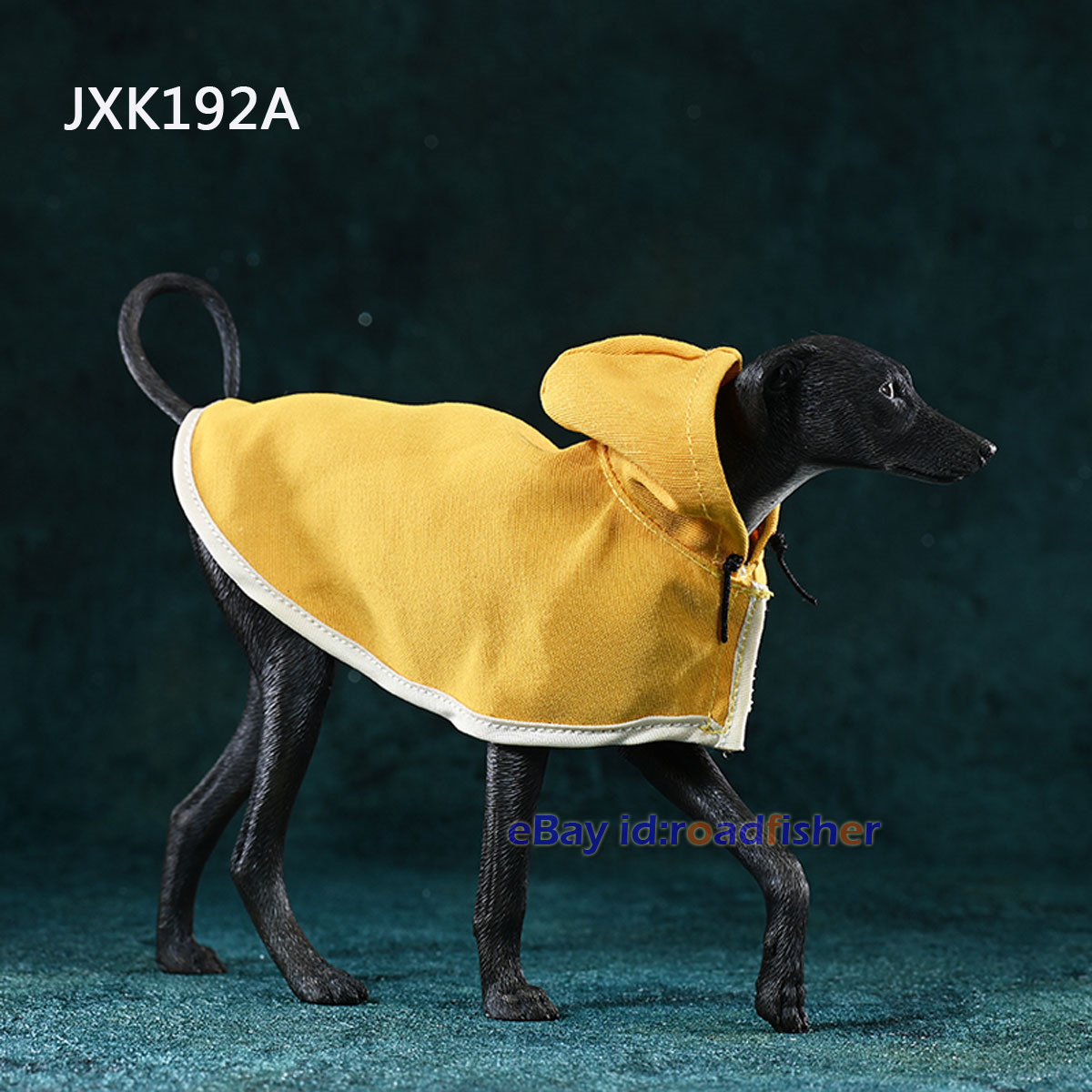 JXK 1/6 Azawakh Perro Modelo Resina Caza Perro Animal Figura Escena Decoración Niños Juguete - Imagen 23 de 26