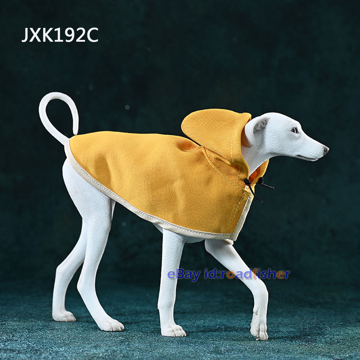 JXK 1/6 Azawakh Perro Modelo Resina Caza Perro Animal Figura Escena Decoración Niños Juguete - Imagen 25 de 26