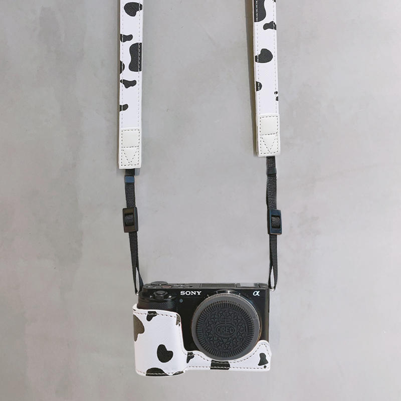 PU Leather Camera Bag Case Cover Base Wrist Belt For Sony ZV-E10L ZVE10 ZV-E10 - Picture 23 of 26