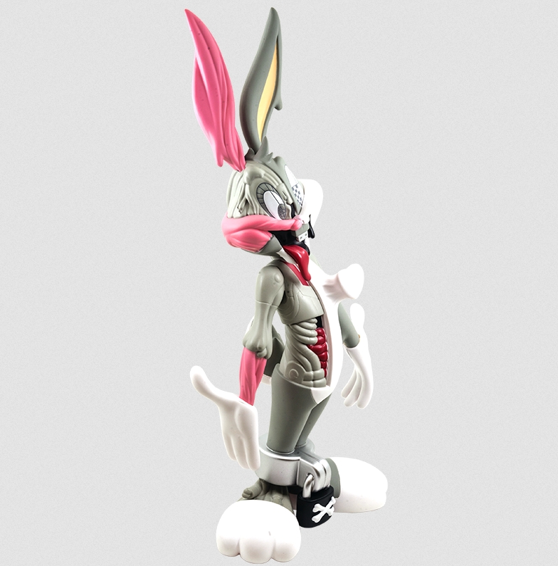 Looney Tunes Role Bugs Bunny 33cm/12.9-Inch Artist Co-Branded Figure Fashion Toy - Bild 8 von 8