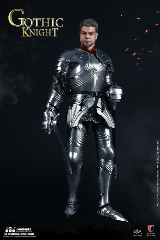 COOMODEL 1/6 Superalloy Empire Series Gothic Knight SE115&SE116&SE117 In Stock