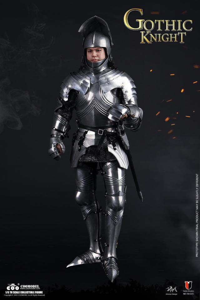 COOMODEL 1/6 Superalloy Empire Series Gothic Knight SE115&SE116&SE117 In Stock