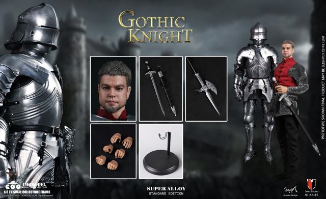 COOMODEL 1/6 Superalloy Empire Series Gothic Knight SE115&SE116&SE117 In Stock