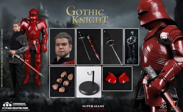 COOMODEL 1/6 Superalloy Empire Series Gothic Knight SE115&SE116&SE117 In Stock