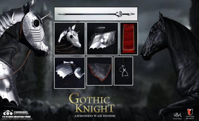 COOMODEL 1/6 Superalloy Empire Series Gothic Knight SE115&SE116&SE117 In Stock