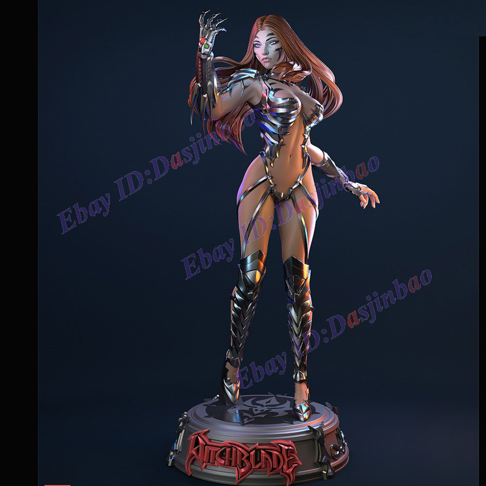 Witch Blade 3D Print Model Kit Unpainted Unassembled 2 Version GK NSFW - 第 14/15 張圖片