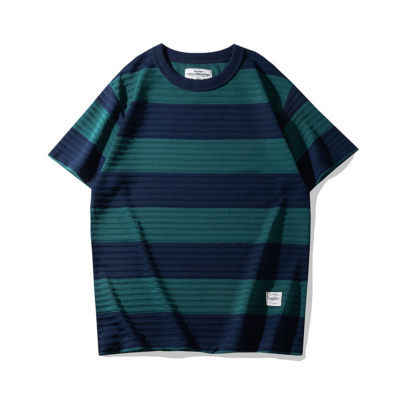 【PORTERNA】Shiman Stripe T-shirt Xirena Morgan Shirt Twilight Stripe – MODA Nashville
