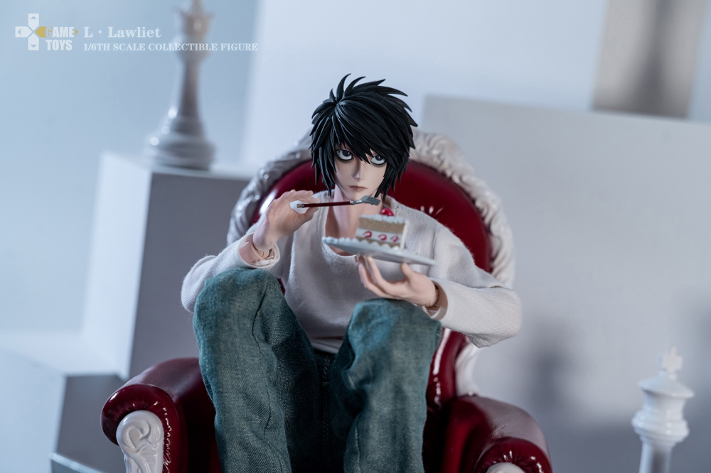 GAMETOYS 1/6 GT-007/008/008A L·Lawliet/Yagami Light 1/6 MASSSTAB SAMMLERFIGUR - Bild 7 von 32