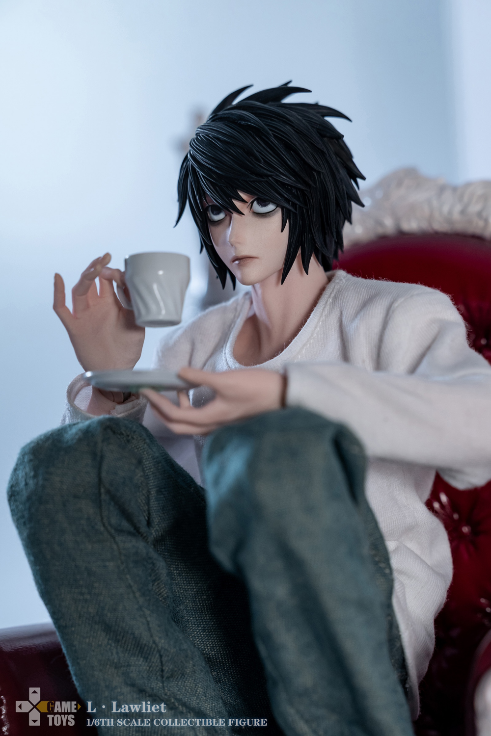 GAMETOYS 1/6 GT-007/008/008A L·Lawliet/Yagami Light 1/6 MASSSTAB SAMMLERFIGUR - Bild 9 von 32