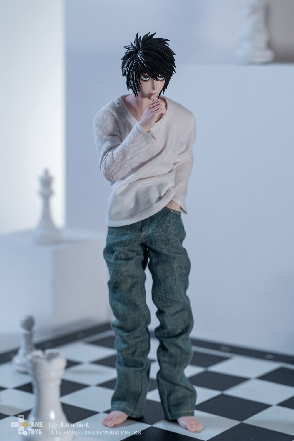 GAMETOYS 1/6 GT-007/008/008A L·Lawliet/Yagami Light 1/6 MASSSTAB SAMMLERFIGUR - Bild 11 von 32