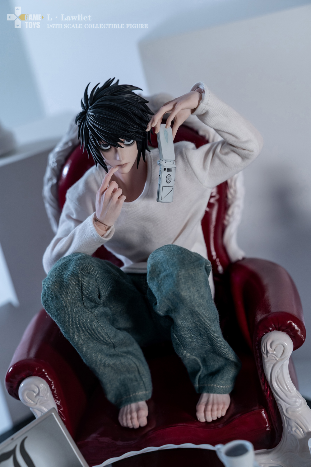 GAMETOYS 1/6 GT-007/008/008A L·Lawliet/Yagami Light 1/6 MASSSTAB SAMMLERFIGUR - Bild 15 von 32