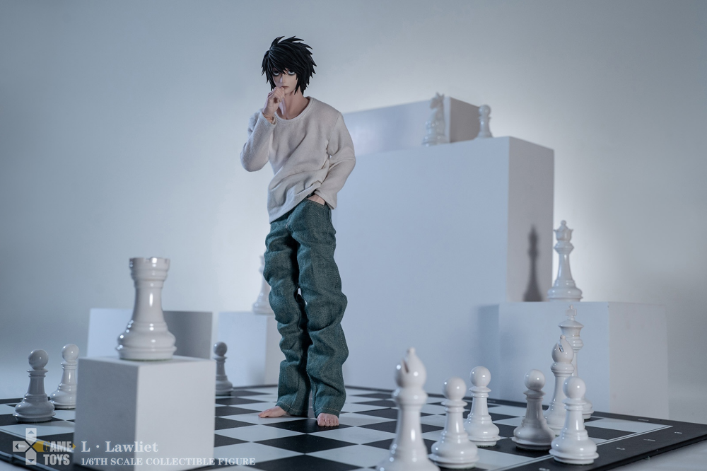 GAMETOYS 1/6 GT-007/008/008A L·Lawliet/Yagami Light 1/6 MASSSTAB SAMMLERFIGUR - Bild 13 von 32