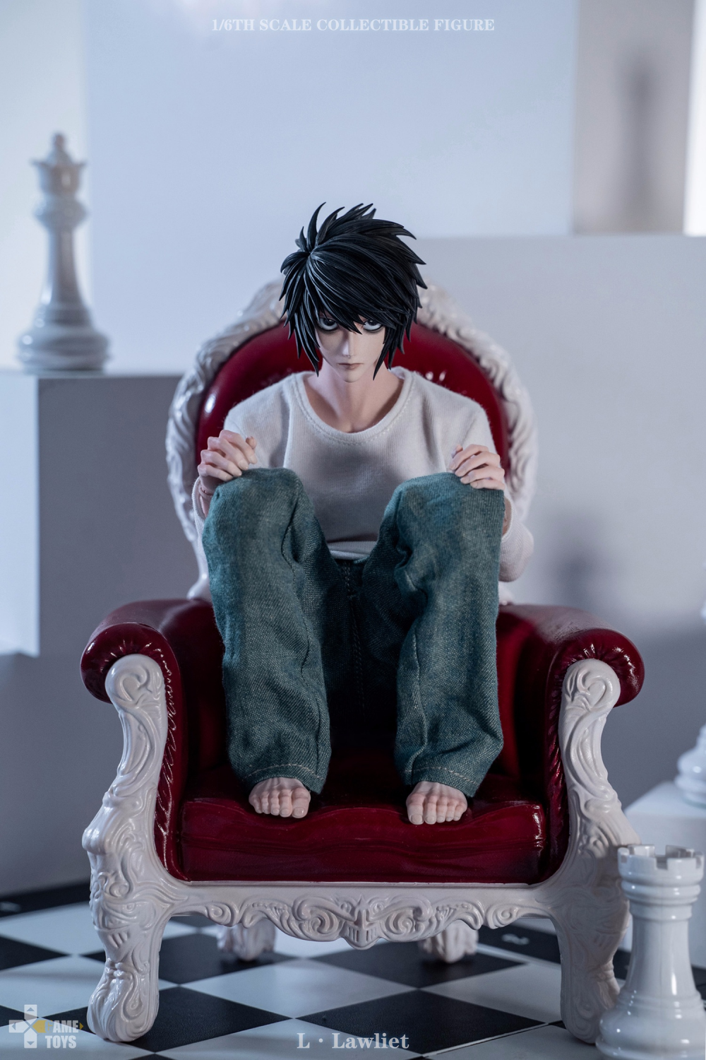 GAMETOYS 1/6 GT-007/008/008A L·Lawliet/Yagami Light 1/6 MASSSTAB SAMMLERFIGUR - Bild 14 von 32