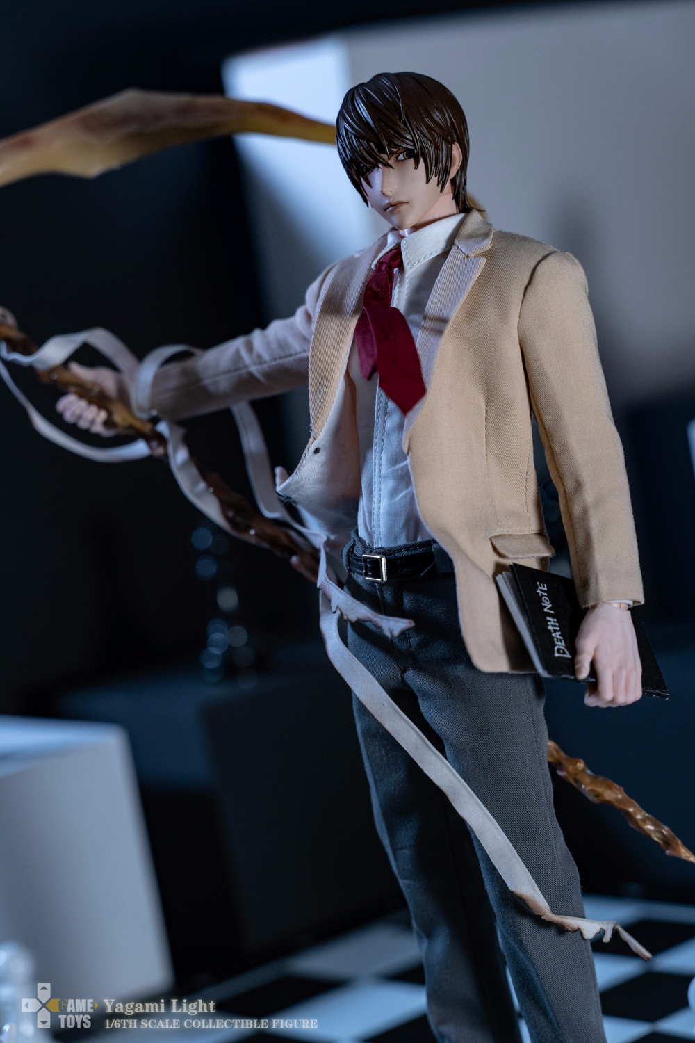 GAMETOYS 1/6 GT-007/008/008A L·Lawliet/Yagami Light 1/6 MASSSTAB SAMMLERFIGUR - Bild 20 von 32